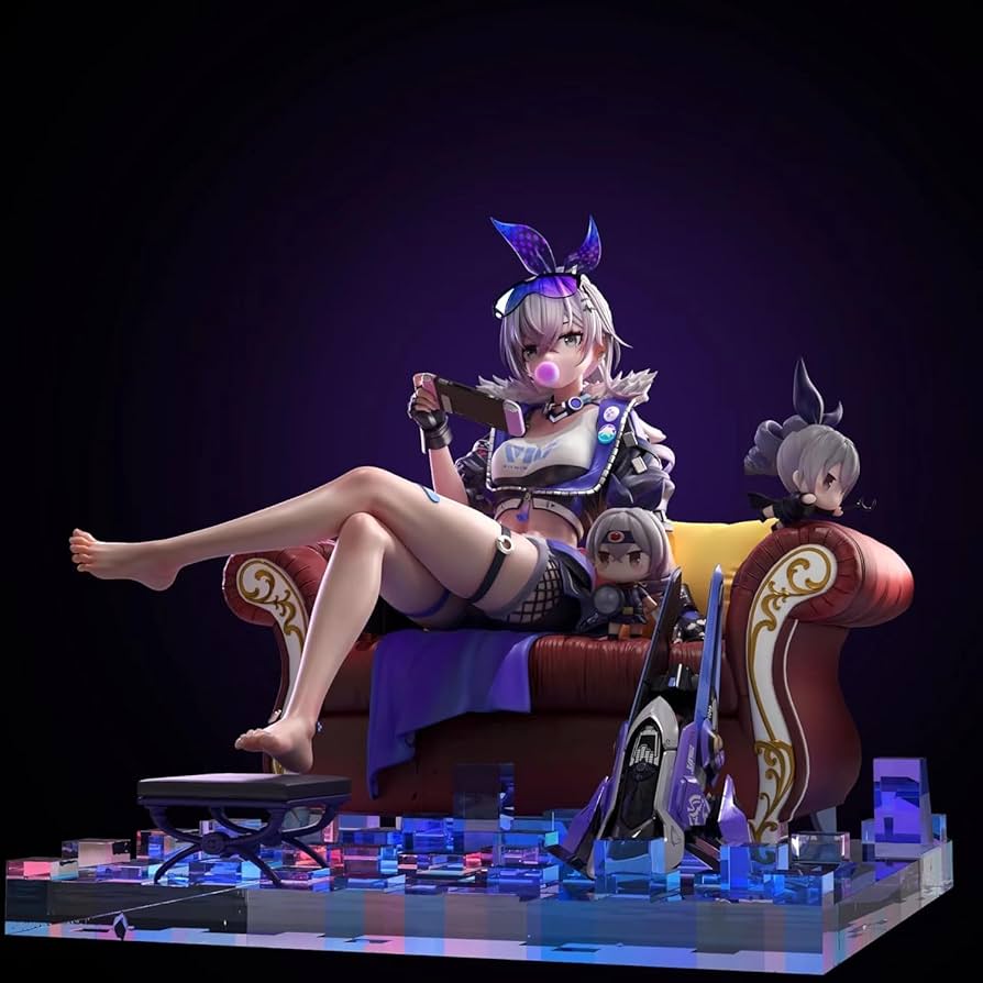 崩壊スターレイル　銀狼ガレージキット Amazon.co.jp: 崩壊スターレイル シルバーウルフ 銀狼 1/6